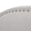 Queen&Full Sized Headboard Queen Light Grey Fabric