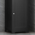 Bathroom Cabinet Black Mdf