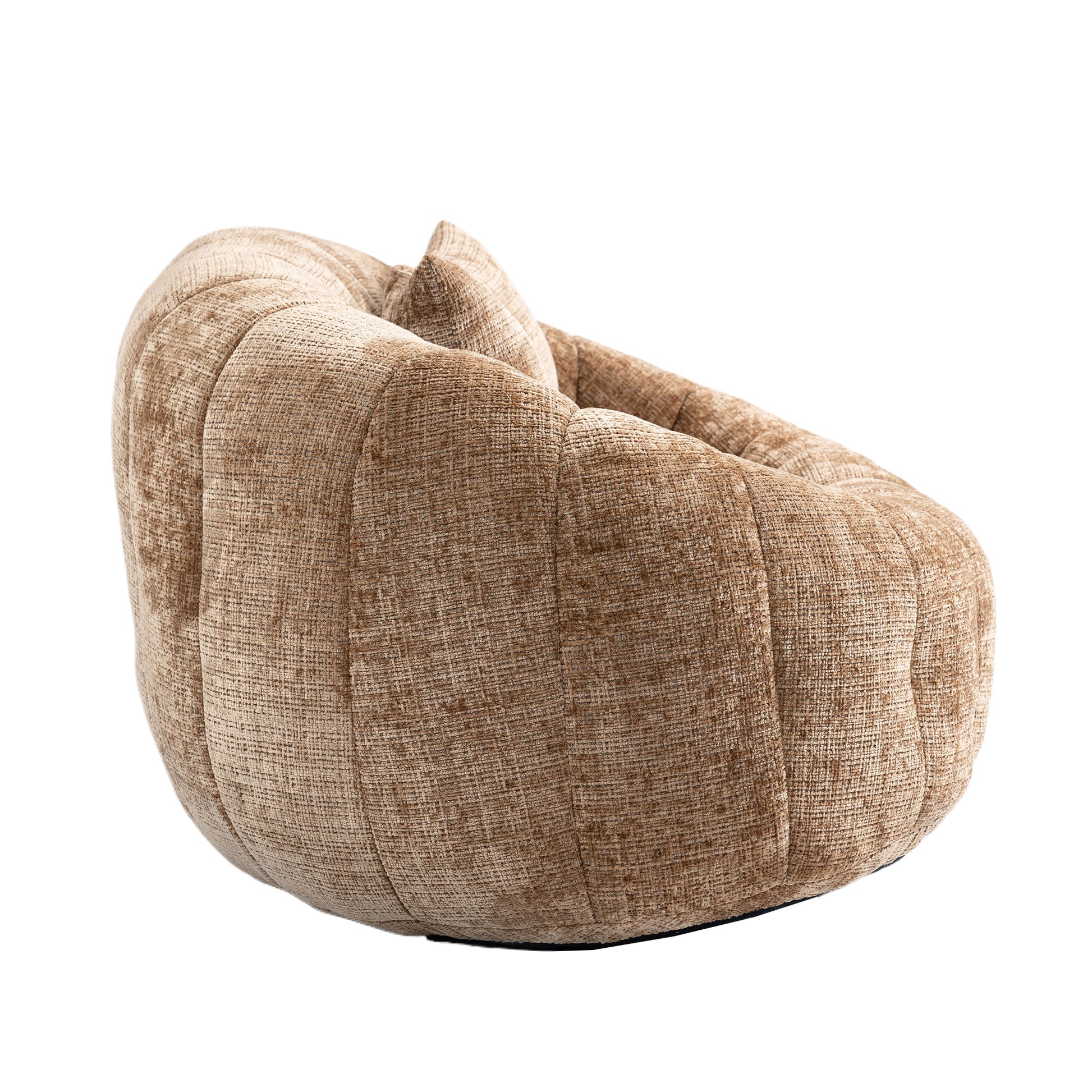 Coolmore Bean Bag Sofa Lazy Sofa Durable Comfort Lounger High Back Bean Bag Chair Couch For Adults And Kids, Indoor & Outdoor, Accent Floor Soft Lounge Chair Coffee Chenille Coffee Foam Chenille 2 Seat