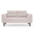 Convertible Futon Sofa Bed, Comfy Loveseat Sleeper Sofa With Adjustable Armrest, Strengthen Wood, Thick Padded Cushion, Small 2 Seater Couch For Living Room, Bedroom, Pink Pink Foam 2 Seat