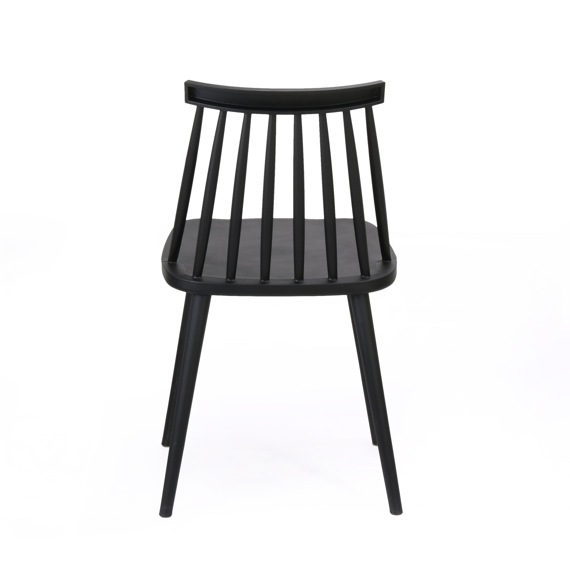 Dining Chair Black Polypropylene