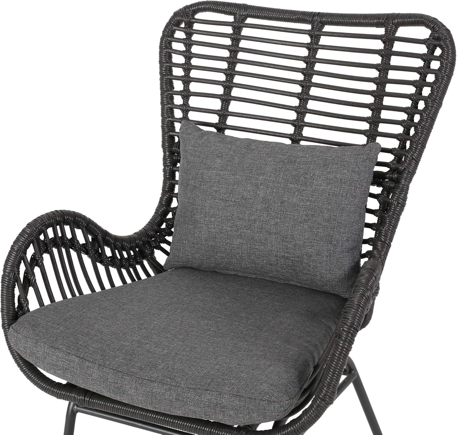 Montana Chair Grey Iron Plastic