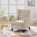 Recliner Beige Fabric