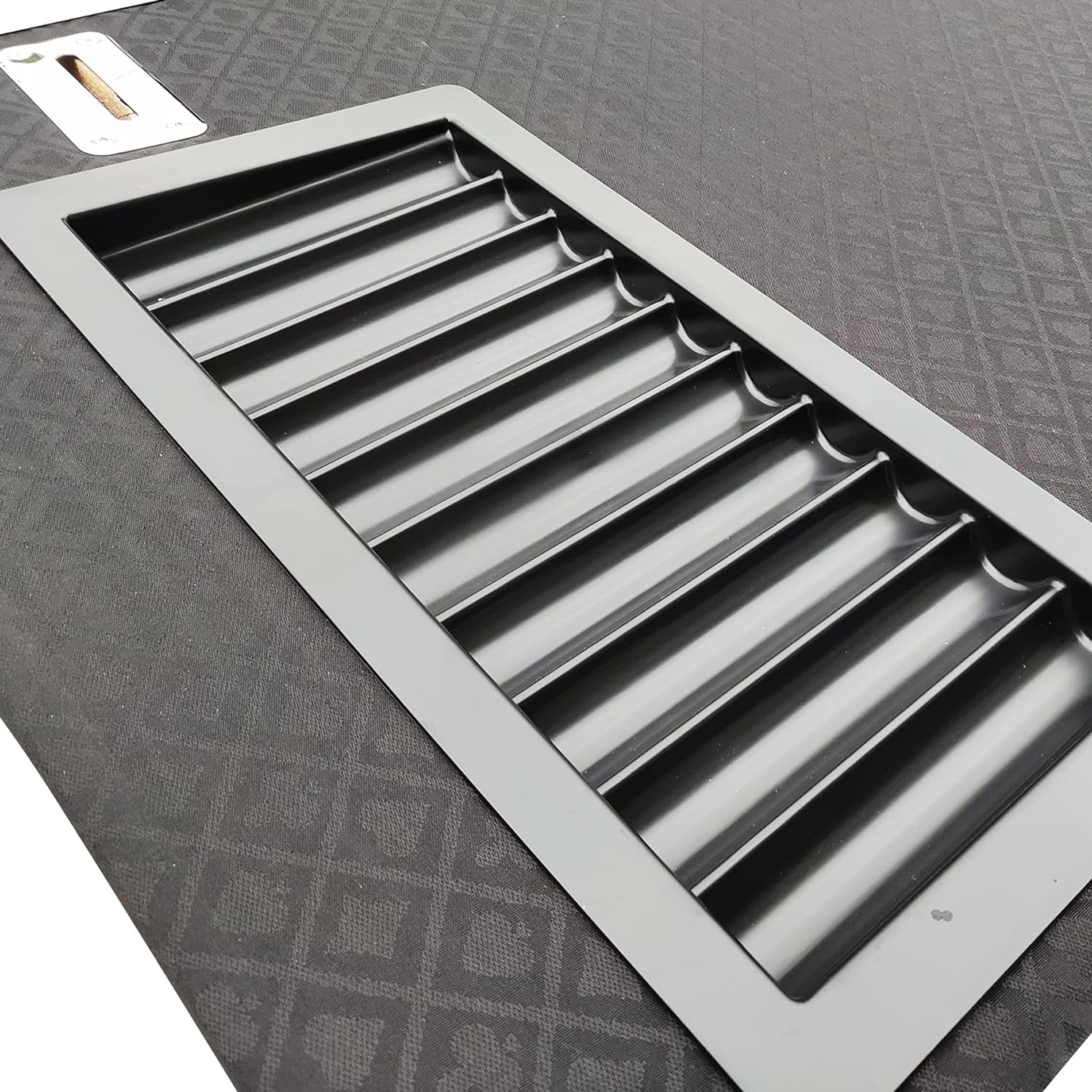 Ino Design 96" Poker Table Elite Oval Dark Knight With Black Waterproof Felt Plastic Chip Tray Steel Drop Box Black Primary Living Space Modern Wood Stainless Steel