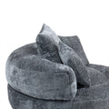 Coolmore Lazy Sofa Durable Comfort Lounger High Back Bean Bag Chair Couch With Three Pillows For Adults And Kids, Indoor & Outdoor, Single Gaming Sofa Chair For Bedroom,Office Gray Chenille Gray Foam Chenille 1 Seat