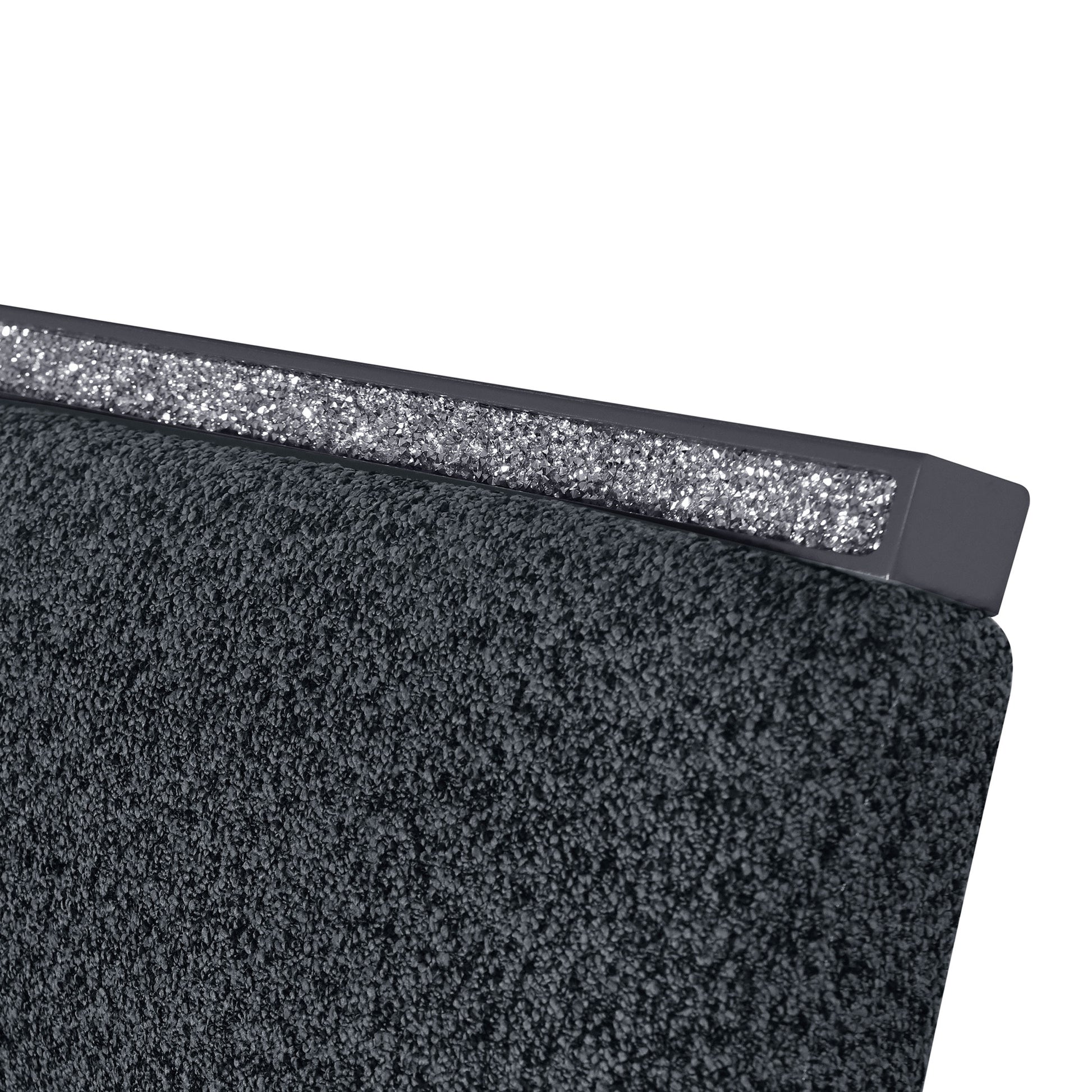 Ariya Dark Grey Dining Chair Solid Dark Grey Gray Dining Room Foam Wipe Clean Modern Dining Chairs Rubberwood Solid Back 1 Rubber Wood