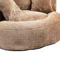 Coolmore Lazy Sofa Durable Comfort Lounger High Back Bean Bag Chair Couch With Three Pillows For Adults And Kids, Indoor & Outdoor, Single Gaming Sofa Chair For Bedroom,Office Coffee Chenille Coffee Foam Chenille 1 Seat
