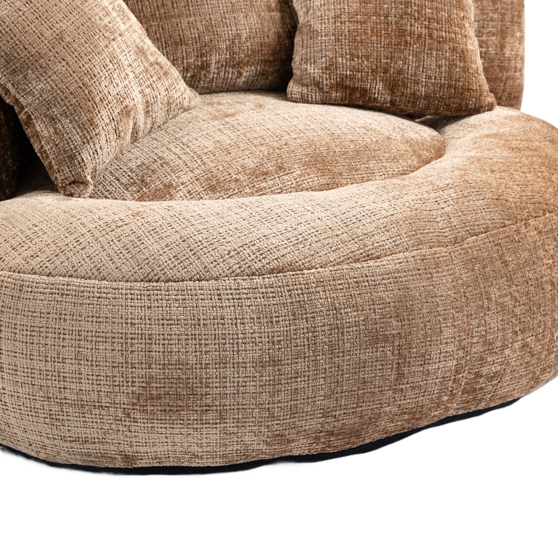 Coolmore Lazy Sofa Durable Comfort Lounger High Back Bean Bag Chair Couch With Three Pillows For Adults And Kids, Indoor & Outdoor, Single Gaming Sofa Chair For Bedroom,Office Coffee Chenille Coffee Foam Chenille 1 Seat