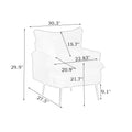 24003 Seat Office, Home, Children'S Use, Princess Chair, Leisure Chair Green Corduroy