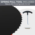 Soozier Trampoline Replacement Mat, Fits 14' Trampoline With 80 V Hooks & 5.5