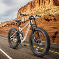 A26309 26 Inch Mountain Bike,Full Suspension 21 Speeds Drivetrain With Disc Brake Mtb Bicycle, 26*4