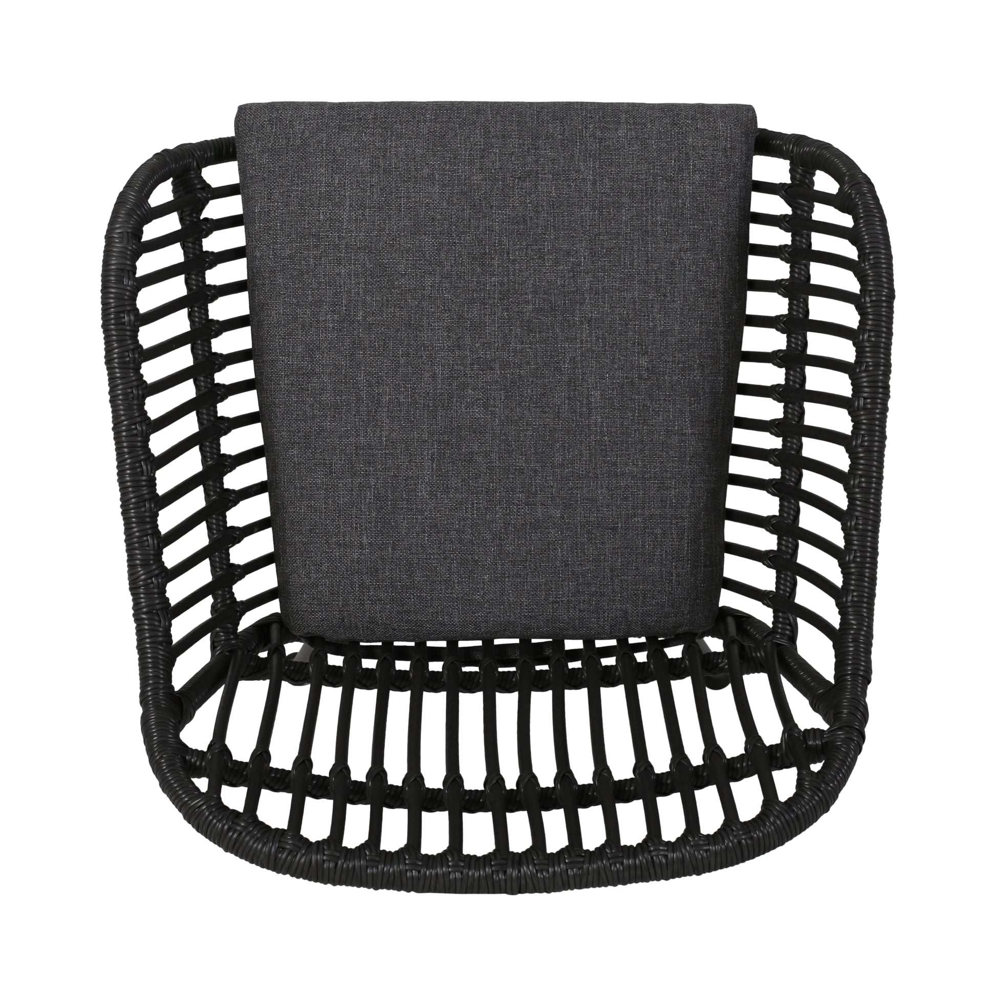 Orlando Chair Grey Iron Plastic