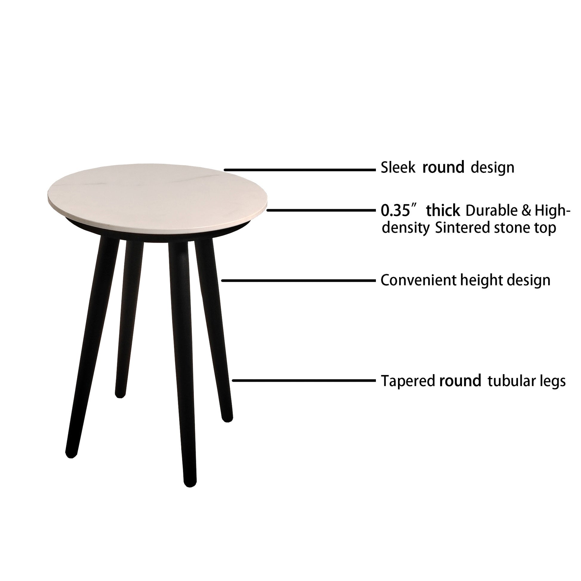 5Pc Outdoor Aluminum Patio Furniture,Modern Chat Sofa Conversation Set,Removable Sunbrella Cast Silver Fabric Cushions And Table With White Carrara Marble Look Sintered Stone Top,Ember Black Yes Deep Seating Ember Black Rust Resistant Frame Fade
