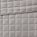 8 Piece Comforter And Quilt Set Collection Grey Full Queen Full Grey Polyester