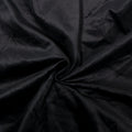 King Size Upholstered Platform Bed With Special Shaped Velvet Headboard, Metal & Solid Wood Frame,Black Box Spring Not Required King Black Pine Velvet Velvet