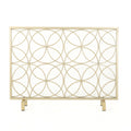 Fire Screens Gold Iron