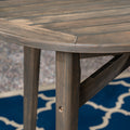Stamford Bar Table Grey Acacia Wood