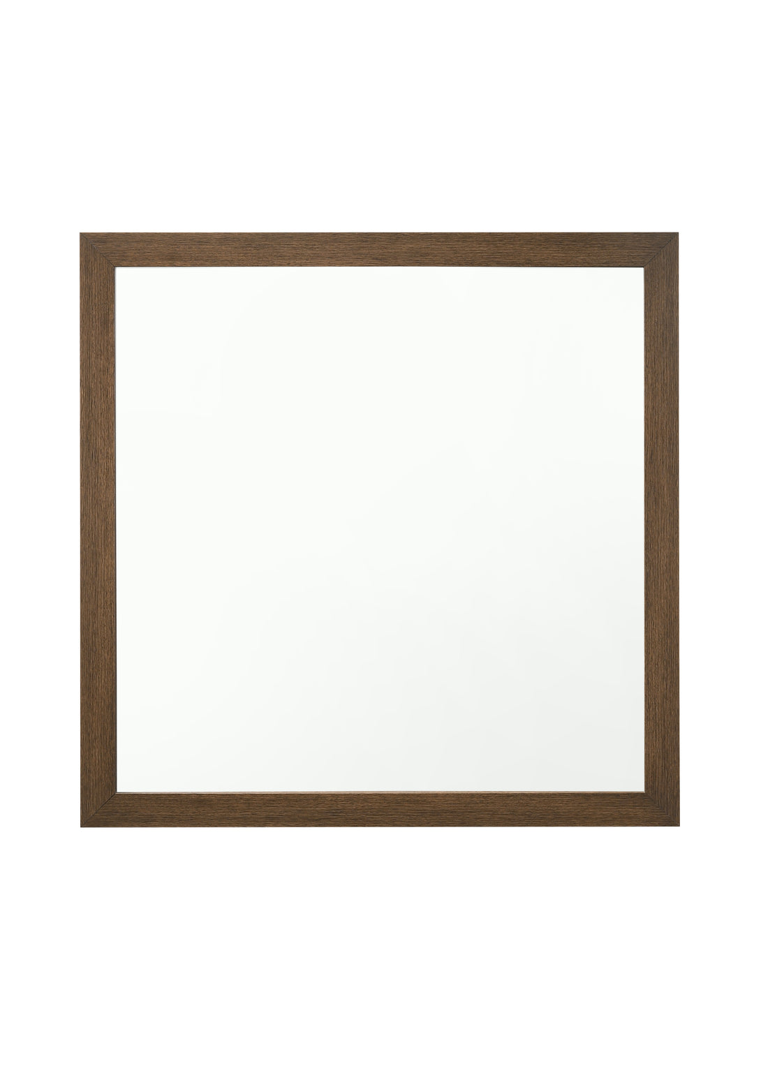 Miquell Oak Finish Mirror Oak Mirror,Synthetic Wood