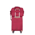 4 Piece Set 16 20 24 28 ,Softshell Suitcase Spinner Wheels Terylene Luggage Sets Carry On Suitcase Luggage Lightweight Durable Suitcasewine Red Wine Red Polyester