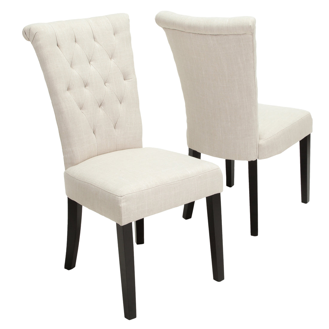 Kd Dining Chair Light Beige Velvet