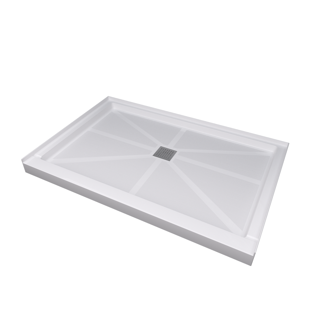 Glasstone Shower Base Smc Solid White Finish 4832 White Bathroom Stainless Steel