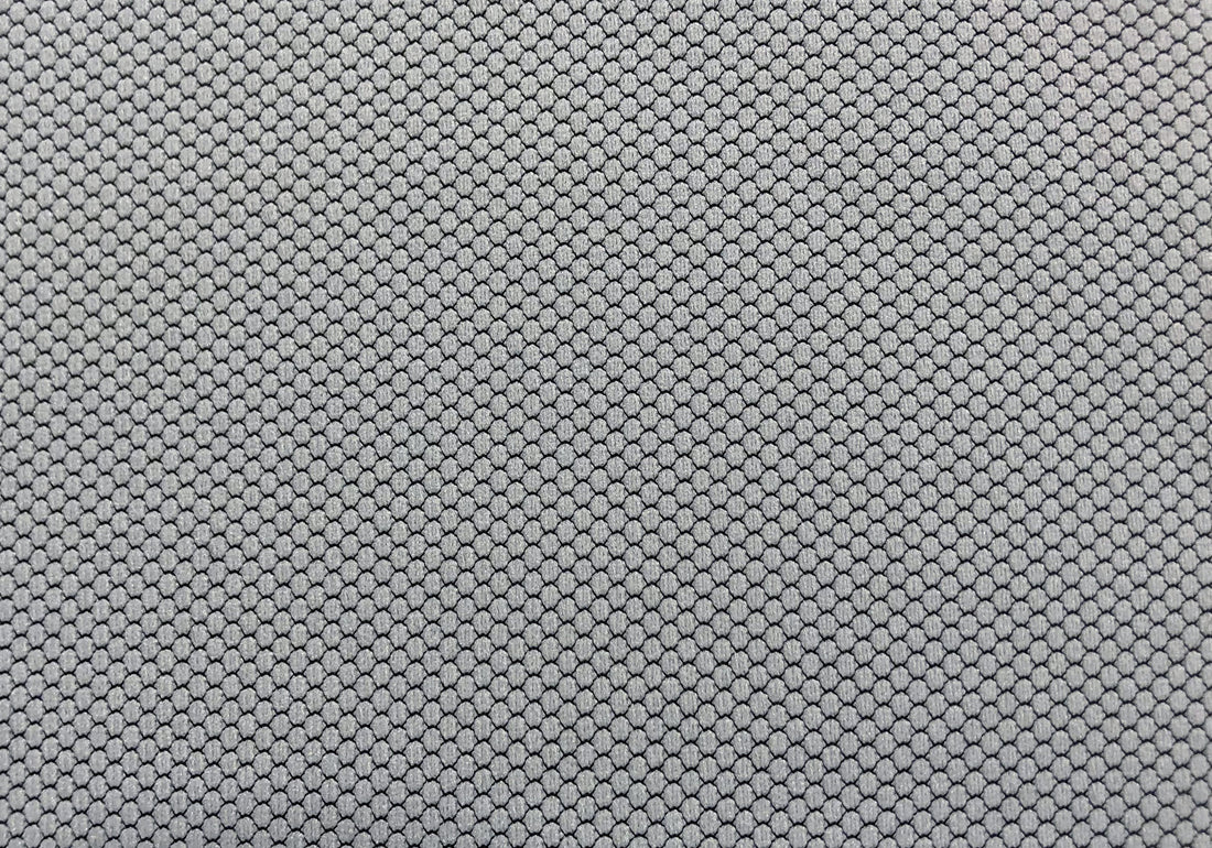 Office Chair, Adjustable Height, Swivel, Ergonomic, Armrests, Computer Desk, Work, Grey Mesh, White Metal, Contemporary, Modern White Foam Polyester