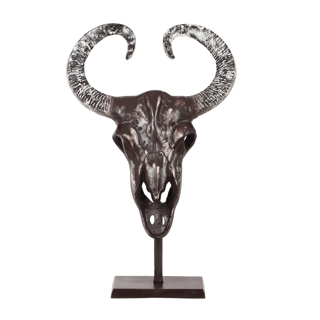 Taurus On Stand Bronze Aluminium