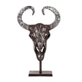 Taurus On Stand Bronze Aluminium