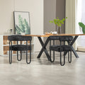 Coolmore Contemporary Designed Velvet Fabric Upholstered Accent Dining Chair Barrel Side Chairs Kitchen Armchair For Living Room Set Of 2 Black Chenille Black Foam Chenille