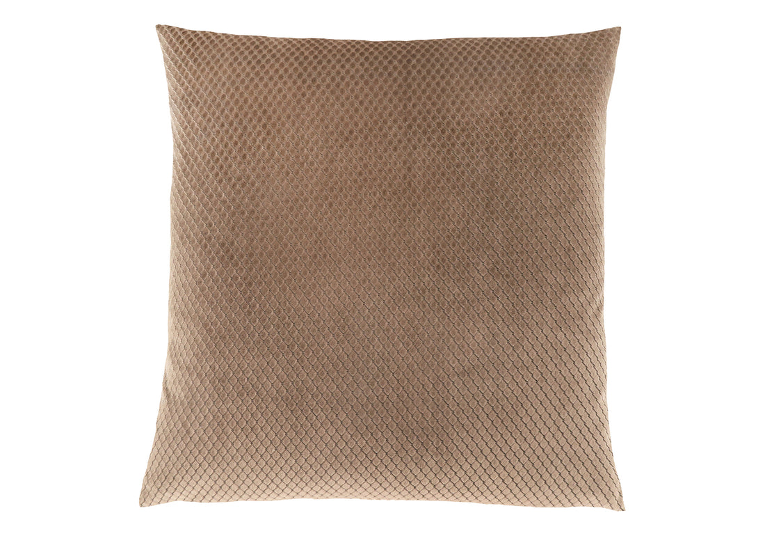 Pillows, 18 X 18 Square, Insert Included, Decorative Throw, Accent, Sofa, Couch, Bedroom, Beige Hypoallergenic Polyester, Modern Beige Polyester Polyester