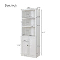 Queen Size Half Self Close And Open Murphy Bed With 1 Side Cabinet Storage Shelf, Cabinet Space Saving Bed Perfect For Guest Room, Bed Room, Guest Room, Home Office, Rustic White Box Spring Not Required Queen Rustic White Wood White Pine Murphy Solid
