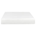 Super Plush 10 In. Medium Gel Memory Foam Mattress For King Size Bed In A Box Withwhite Aloe Vera Cover White Bedroom Modern Memory Foam Polyester King