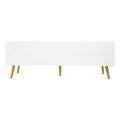 Modern Shoe Storage Bench With Hidden Storage And Upholstered Cushions For Bedside, Living Room And Entryway White White Mdf Metal