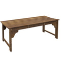 Outsunny Wooden Garden Bench, Outdoor Park Bench With Slatted Seat, Backless Front Porch Bench With Curved Seat For Conservatory, Garden, Poolside, Deck, Teak Natural Wood