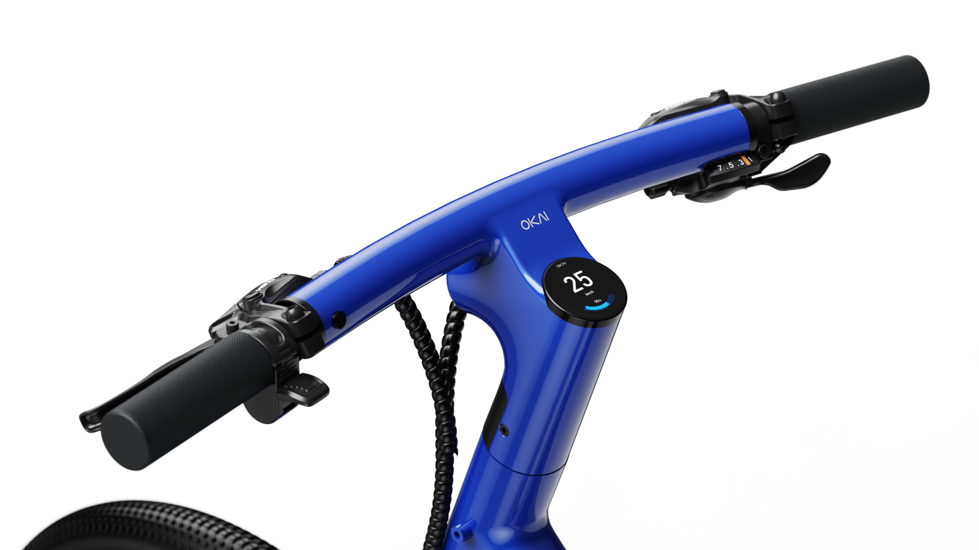 Minimalist Fitness Step Through E Bike W Up To 62 Miles Max Operating Range And 20 Mph Max Speed Bolt Blue Blue Aluminum