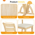5 Piece Farmhouse Round Pedestal Extending Dining Table Set Extendable Kitchen Table Set With 15.8