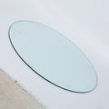 Tempered Clear Glass Top.107Cm Clear Glass