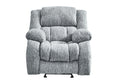 Stonic Grey Glider Recliner Gray Fabric