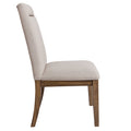 Garland Side Chair Set Of 2 Dark Brown Dark Brown Wood