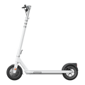 Foldable Electric Scooter W 18.6 Miles Max Operating Range & 15.5 Mph Max Speed White White Aluminum
