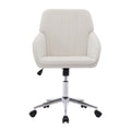 Ty Office Chair Beige Velvet