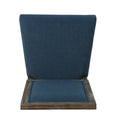 Dinning Chair Navy Blue Fabric