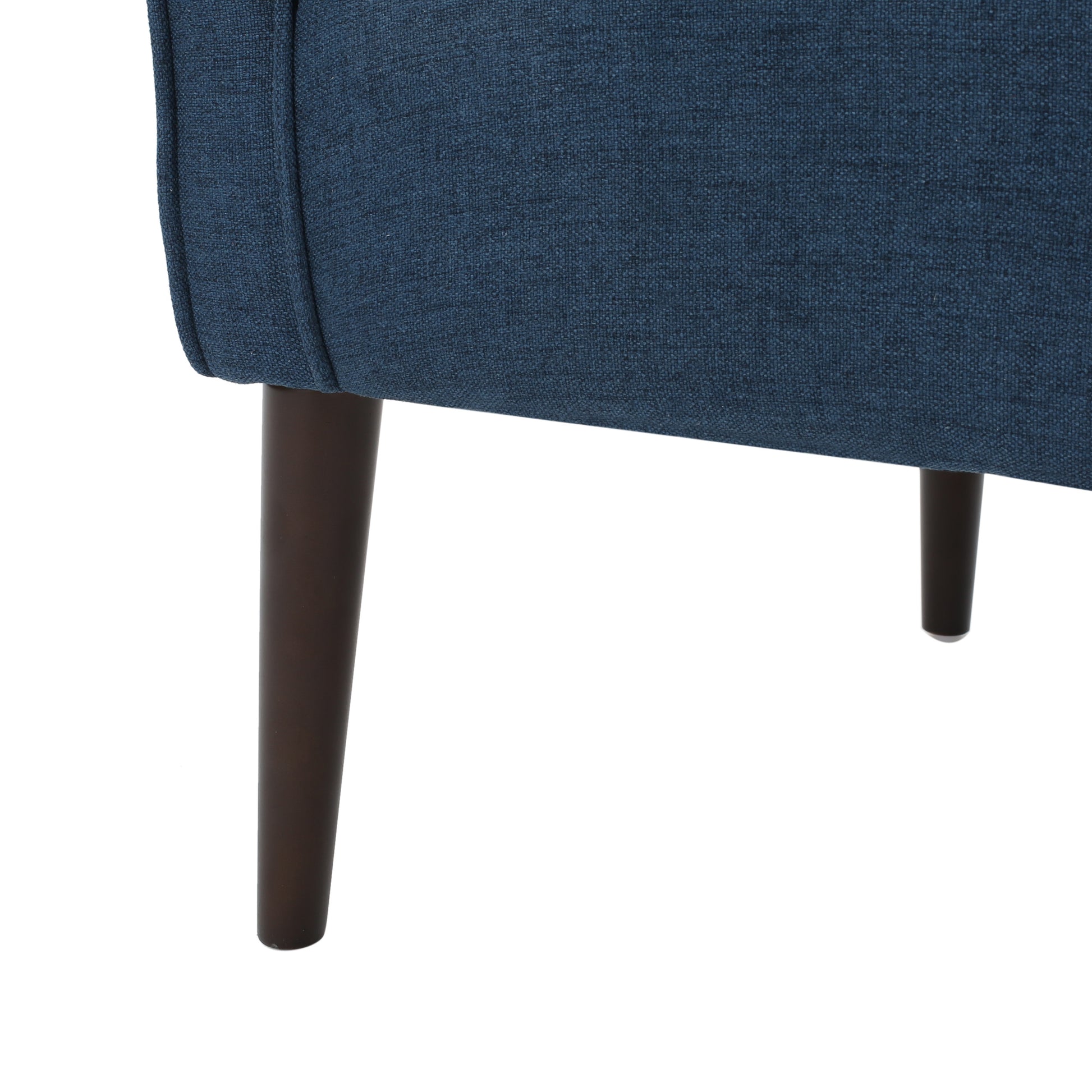 Club Chair Navy Blue Fabric