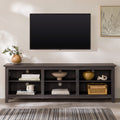 Modern Transitional 3 Shelf Open Storage 70