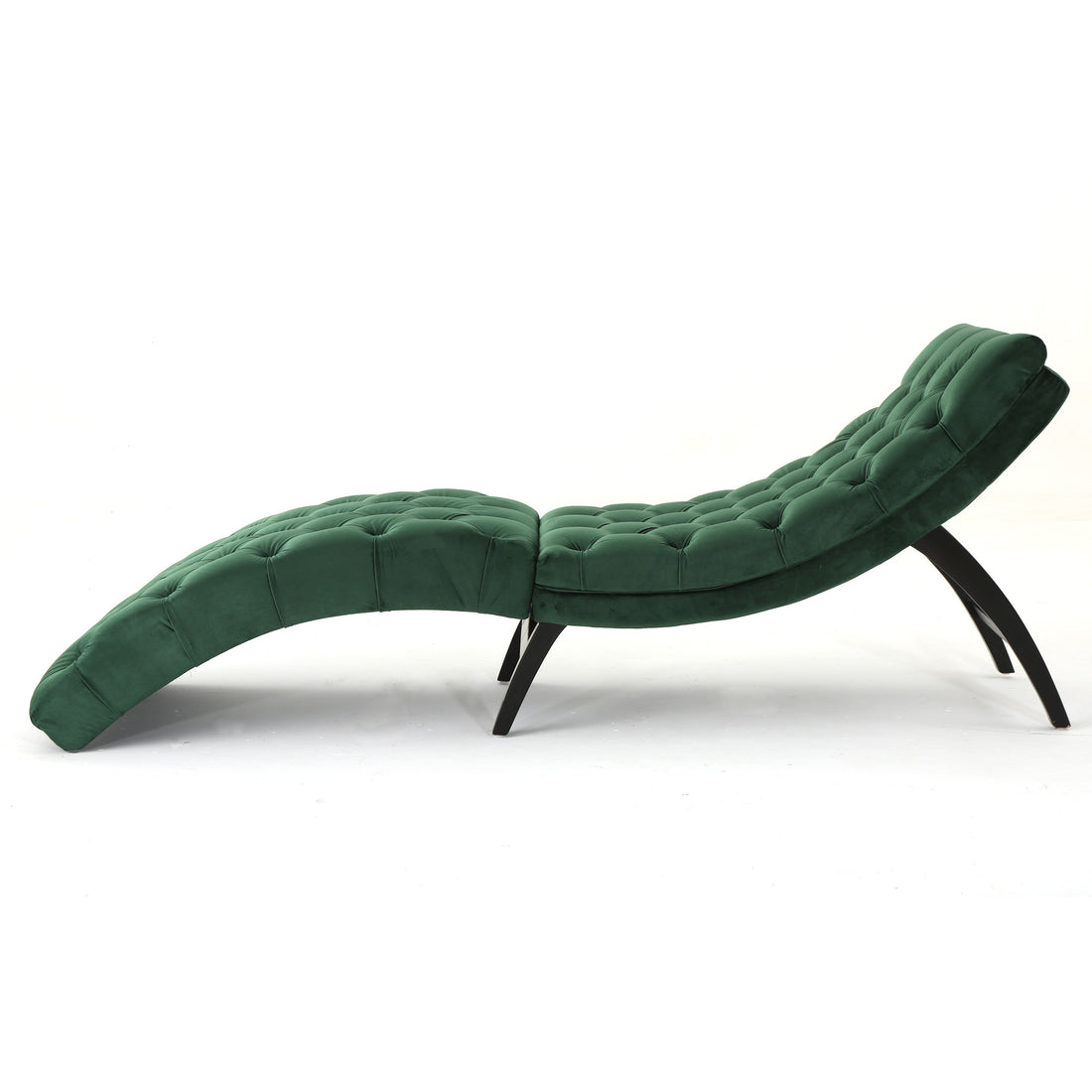 Chaise Lounge Emerald Altay Velvet