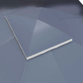 Outsunny 10' X 12' Gazebo Canopy Replacement, 2 Tier Outdoor Gazebo Cover Top Roof With Drainage Holes, Top Only , Dark Blue Blue Polyester