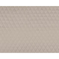 Kahn 26 Inch Hand Stitched Standard Pillow Sham, Cotton Fill, Matte Brown Brown Cotton