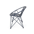 Georgia Chair Navy Blue Iron