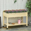 Outsunny Raised Garden Bed, 47