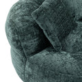 Coolmore Lazy Sofa Durable Comfort Lounger High Back Bean Bag Chair Couch With Three Pillows For Adults And Kids, Indoor & Outdoor, Single Gaming Sofa Chair For Bedroom,Office Emerald Chenille Emerald Foam Chenille 1 Seat